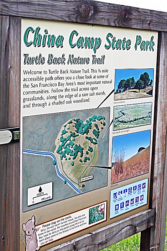 Sign at the Turtle Back Hill Trail